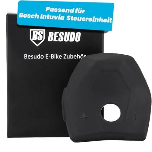 Produktbild: Besudo Silikon-Schutzhülle geeignet für Bosch Intuvia Steuereinheit - Schutzabdeckung Protective Cover - Bedieneinheit Hülle Schutz Cover als Schutz vor Absturz in 3 Farben-43-K-GJ-A