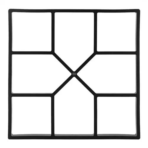 Produktbild: Betonpflaster-Pflasterform, Trittsteinform für Gartenwege, Spaziergänge mit Verschiedenen Formen und Größen, Geometrisches Muster