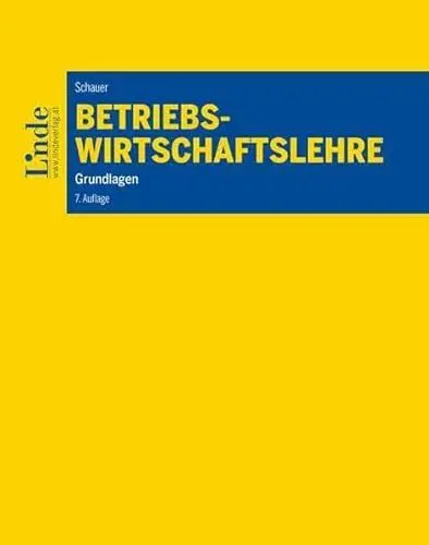 Produktbild: Betriebswirtschaftslehre: Grundlagen (Linde Lehrbuch)