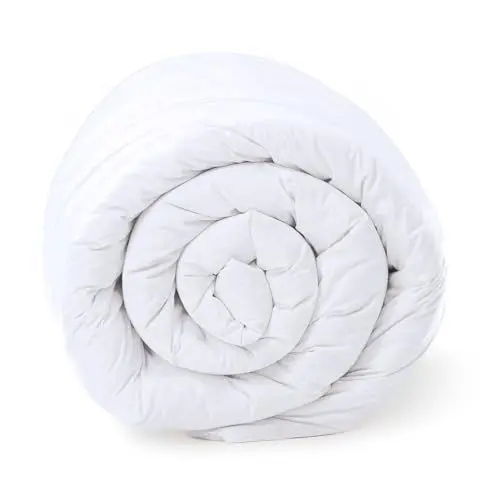 Produktbild: Amazinggirl Bettdecke Winterbettdecke 220 x 155 cm - Duvet Bett Decke Steppdecke Schlafdecke Steppbettdecke Quilt Bettzeug und Bettdecken mit Füllung aus Microfaser weiß