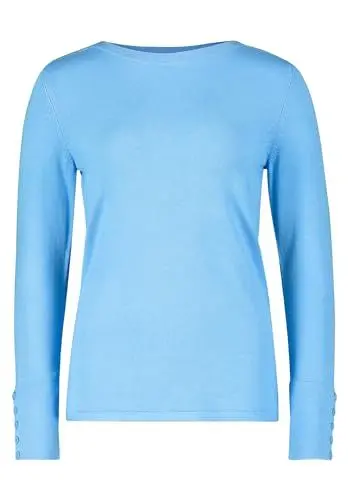 Produktbild: Betty Barclay Damen Feinstrickpullover mit U-Boot-Ausschnitt Azure Blue,44
