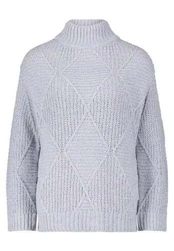 Produktbild: Betty Barclay Damen Grobstrick-Pullover mit Struktur Light Blue Melange,36