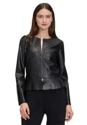 Produktbild: Betty Barclay Damen Kurzblazer mit Reißverschluss Schwarz,36