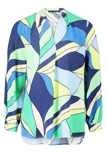 Produktbild: Betty Barclay Damen Schlupfbluse ohne Arm Blau/Grün,48