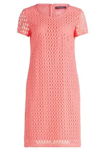 Produktbild: Betty Barclay Damen Spitzenkleid mit Rundhalsausschnitt Shell Pink,46