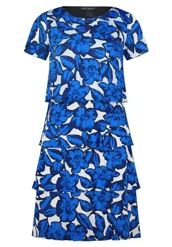 Produktbild: Betty Barclay Damen 1555/2615 Kleid, Blau, 42 EU