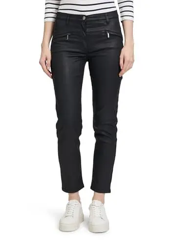 Produktbild: Betty Barclay Damen Perfect Body-Hose mit Reißverschlusstaschen Schwarz,40