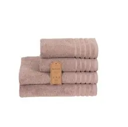 Produktbild: Betully Handtücher und Badetücher Set aus 100% Baumwolle Schnelltrocknendes 500 gr/m² Türkisches Baumwolle Gästehandtücher Set (2 Badetücher und 2 Handtücher, Beige)