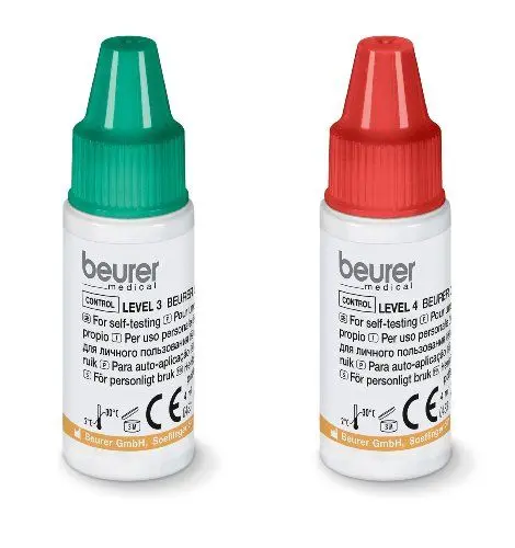 Produktbild: Beurer 464.16 Kontrollösung LEVEL 3 + LEVEL 4 (für Beurer GL 44 und GL 50)