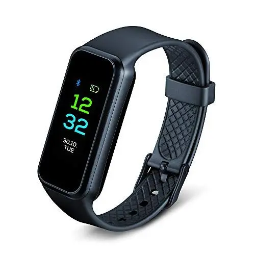Produktbild: Beurer AS 99 Pulse Bluetooth Aktivitätssensor mit farbigem Touchscreen, Pulsmessung am Handgelenk inkl. automatischer Messfunktion, Aktivitäts- und Schlaftracking und Bewegungserinnerung