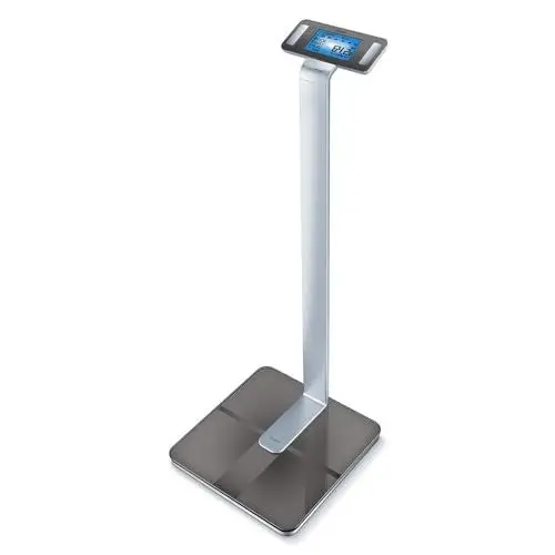 Produktbild: Beurer BF 1000 SuperPrecision Diagnosewaage, präzise Personenwaage zur Ganzkörperanalyse mit App, Messung des viszeralen Fettanteils, separate Darstellung einzelner Körperteile
