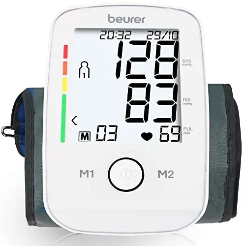 Produktbild: Beurer BM 45 Oberarm Blutdruckmessgerät, weiß