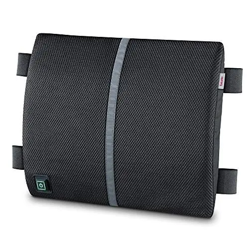 Produktbild: Beurer HK 70 Heizkissen mit Rückenstütze, Rückenstützkissen mit Wärme für eine ergonomische Sitzhaltung, auch im Auto verwendbar