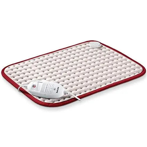 Produktbild: Beurer Heizkissen Comfort mit kuscheligem Fleece, atmungsaktiv, anschmiegsam & hautsympahtisch, Made in Europe, Abschaltautomatik, 3 Temperaturstufen, maschinenwaschbar, 44x33 cm