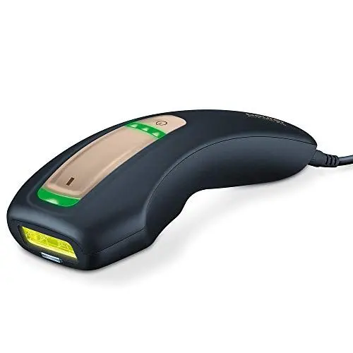 Produktbild: Beurer IPL 5800 Pure Skin Pro Haarentfernungsgerät, dauerhafte Haarentfernung durch IPL-Technologie, für Körper, Gesicht, Bikinizone, mit App, schwarz