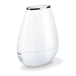 Produktbild: Beurer LB 37 Luftbefeuchter mit mikrofeiner Ultraschall-Zerstäubung, leisem Nachtmodus, Aromafunktion, weiß