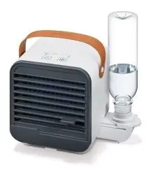 Produktbild: Beurer LV 50 Fresh Breeze Tischventilator/-kühler, handlich, portabel und modern, 2-in-1 Ventilator und Luftbefeuchter, ideal für's Büro, ohne chemische Zusätze, Tragbar, Einfach