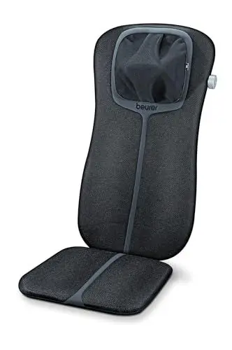 Produktbild: Beurer MG 254 Shiatsu-Sitzauflage, Nackenmassage, Massage des gesamten Rückens, schwarz/grau
