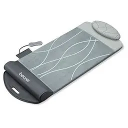 Produktbild: Beurer MG 280 Yoga- und Stretchmatte, zur Dehnung der Muskulatur und Entspannung, Massagematte für Nacken, Schultern und Rücken, faltbar, 1 Stück (1er Pack), Grau