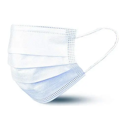 Produktbild: Beurer MM 10 Medizinische Gesichtsmaske 50 Stück, 3-lagiger Mund- und Nasenschutz schützt Ihr Umfeld gegen Tröpfchen und verschiedene Mikroorganismen in der Luft, wärmeabsorbierend, hautfreundlich