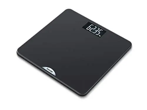 Produktbild: Beurer PS 240 soft grip Personenwaage (Beleuchtetes Schwarzdisplay, Schwarz)