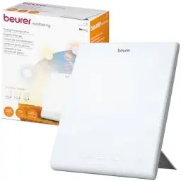 Produktbild: Beurer TL 45 Perfect Day Tageslichtlampe, Simulation von Tageslicht, mit 3 Farbtemperaturen für einen geregelten Tages-Nacht-Rhythmus, Human Centric Lighting, ideal für den Arbeitsplatz oder Zuhause