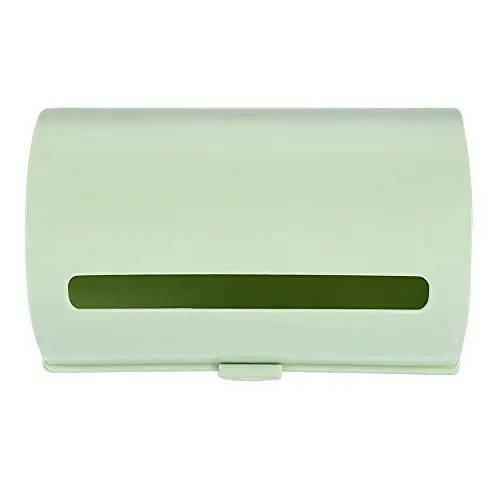 Produktbild: Beutelspender, Rückseite Selbstklebend Wandhalterung Müll Müll Plastiktüte Aufbewahrungsbox Organizer Rack Küche Lebensmittelspender(Grün)