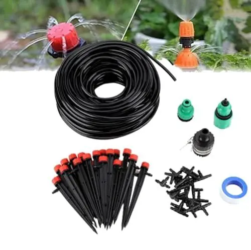 Produktbild: Bewässerungsset für den Garten, 25 m, Bewässerungssystem für Bewässerung, 4/7, automatische Bewässerung, Mikro-Bewässerungsset, verstellbar
