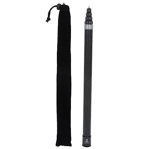 Produktbild: Bewegungskamera-Selfie-Stick, Zum Anschrauben, Sportkamera, Kohlefaser, Selfie-Stick, Panorama-Action-Kamera, Teleskop-Stick, Geeignet füR Insta 360 X 3, One Rs, Go 2, One