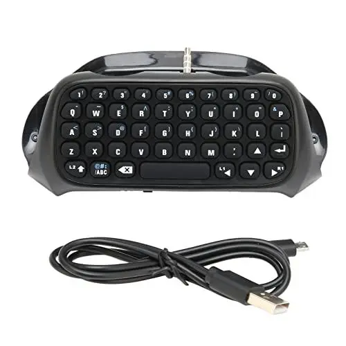 Produktbild: Bewinner 2022 Neue Controller Tastatur für, Kabellose Bluetooth Gaming Tastatur, Gamepad, Chatpad für Controller, Support and Play und 3,5 mm Audio Headset