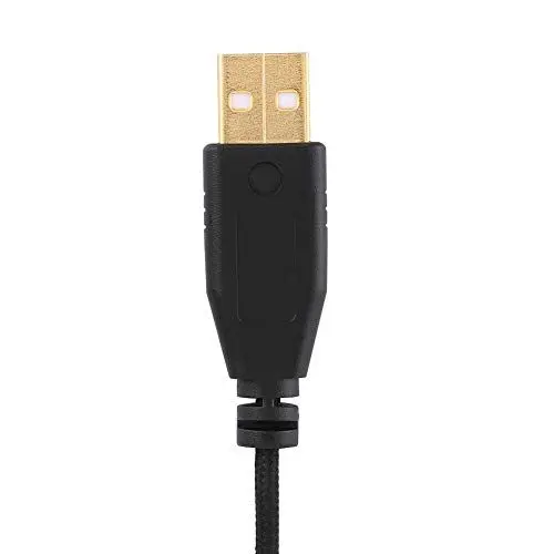 Produktbild: Bewinner 2.2 Metros USB Mauskabel, Ersatz Universalkabel Kabel für Maus, Vergoldeter USB Anschluss 5 Polige Anschlusskabel für Naga 2014 Maus