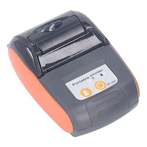 Produktbild: Bewinner Bluetooth-Belegdrucker, Tragbarer 58-mm-Mini-Thermo-Pos-Drucker, Persönlicher Rechnungs-POS-Belegdrucker, Mobiler Kabelloser Thermodrucker für den Restaurantverkauf Im (Mit