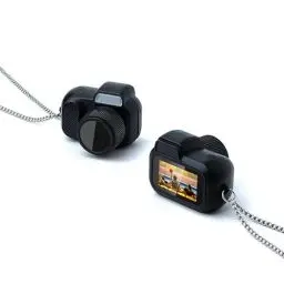 Produktbild: Sxhlseller Klein Digitalkamera - 0,96 Zoll Bildschirm FHD 1080P 30fps Videokamera mit die Kette aufhängen, Wiederaufladbare Schlüsselbund Kamera Mini Kamera für Kinder Studenten Mädchen