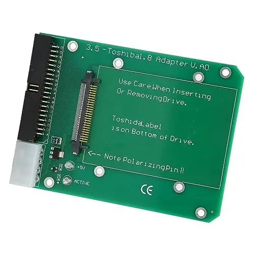 Produktbild: Bewinner IDE 50pin auf IDE 40pin SSD Adapterkarte für 1,8 Zoll IDE Micro Drive, Sicherung und Datenübertragung, Kompatibel mit DOS, 98SE, ME, 2000, XP