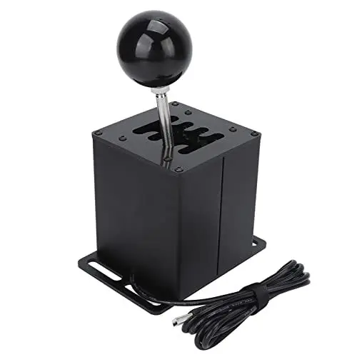 Produktbild: Bewinner USB Simulator Shifter für G29 G27 G25 G920 T300RS/GT Lenkrad PC, 7+R H Gangschaltung für ATS ETS Dust WRC Sim Racing Game