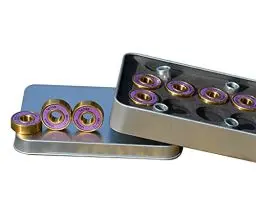 Produktbild: BEXTREME ABEC 11 Titan Kugellager mit hoher Präzision, 22 x 8 x 7 mm, niedriger Reibungskoeffizient, für Skateboard, Longboard, Surfskate, Cruiser, Penny