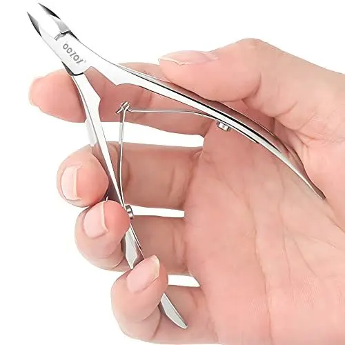 Produktbild: BEZOX Nagelhautzange mit ultrakleiner 4-mm-Klaue – professioneller Nagelhautschneider mit hochdichtem Edelstahl, Spiegelpolierprozess – das beliebteste Nagelhautentferner-Werkzeug der Maniküre