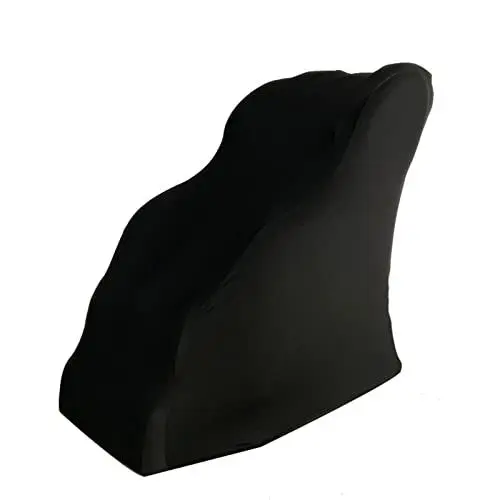 Produktbild: Bezug für Ganzkörper-Shiatsu-Massagestuhl, Staubdichter Weiche Stretchstoffe, Bezug für Schwerelosigkeits-Massagestuhl für alle Massagestühle,Schwarz,XL