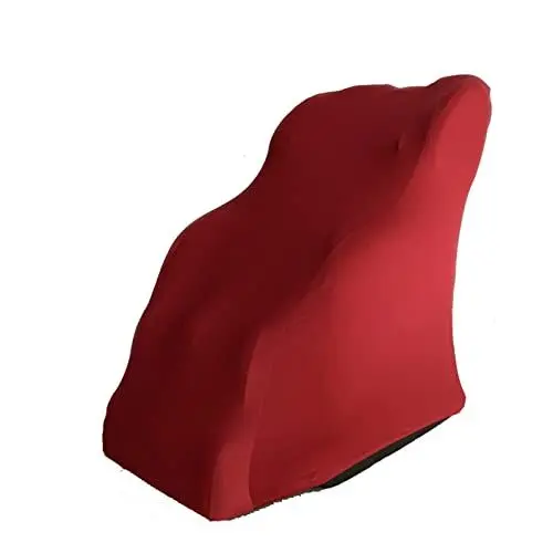 Produktbild: Bezug für Ganzkörper-Shiatsu-Massagestuhl, Staubdichter Weiche Stretchstoffe, Bezug für Schwerelosigkeits-Massagestuhl für alle Massagestühle,Rot,XL