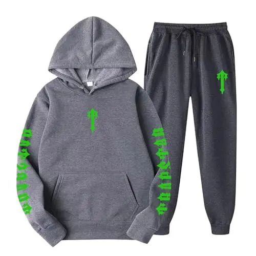 Produktbild: BFTHWY Jogginganzug Jungen 134/14Hip Hop Hoodie Herren Jogginganzug Kinder Jungen 122 Reißverschluss Sportanzug Mädchen 14Trapstar Hoodie Jogginganzug Jungen 98 Jogginganzug Baby Mädchen 74