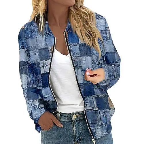 Produktbild: BFTHWY Kurzmantel+Damen Klassischer Wollmantel Damen Damen Übergangsmantel Umstandsjacke Herbst Damen Sexy Kleider Party Damen Jacke Winter Kurz Lange Mantel Damen Sport Jacket Damen Weihnachtspulli