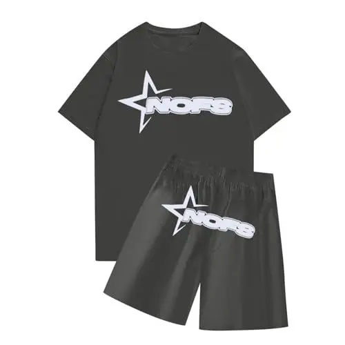 Produktbild: BFTHWY Nofs Hose Trapstar Anzug Trapstar Jacke Herren Jogginganzug Herren Grau Hoodie Trapstar Nofstracksuit Jogger Jogginganzug Teenager Anzug Kinder Sporthose Kinder Hoodie Weiß Grau