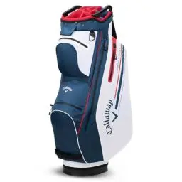 Produktbild: Callaway Golf Chev Dry 14 wasserdichte Cartbag 2024, Marineblau Weiß Rot