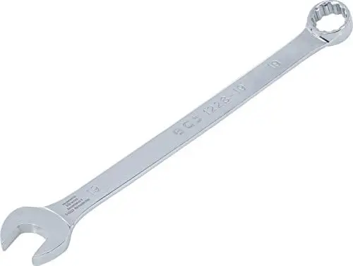 Produktbild: BGS 1228-19 | Maul-Ringschlüssel | extra lang | SW 19 mm