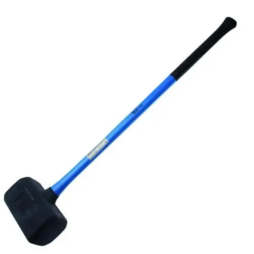 Produktbild: BGS 1968 | Schonhammer | Fiberglasstiel | rückschlagfrei | Ø 105 mm | 4500 g | Gummihammer