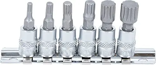 Produktbild: BGS 2162 | Bit-Einsatz-Satz | 6-tlg. | 6,3 mm (1/4