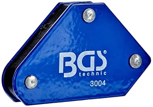 Produktbild: BGS 3004 | Mini-Magnethalter-Satz | 4-tlg. | 45° - 90° - 135° | 4 kg / Magnet | Schweißmagnet