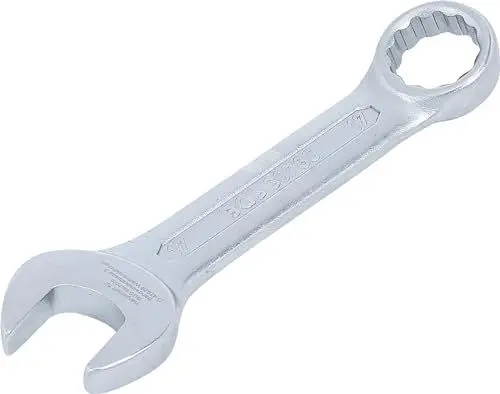 Produktbild: BGS Maul-Ringschlüssel, extra kurz - SW 17 mm