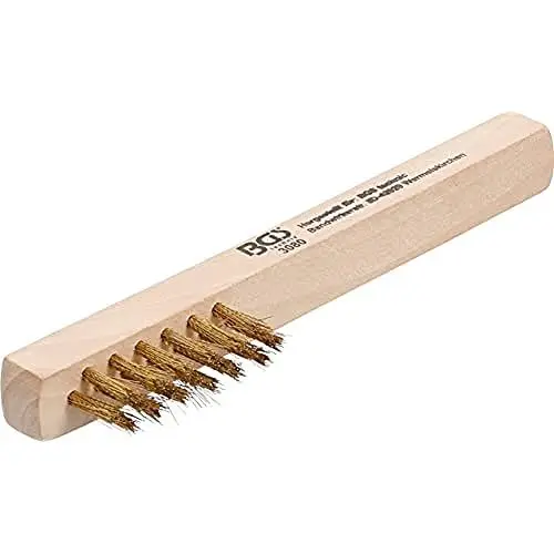 Produktbild: BGS 3080 | Zündkerzen-Bürste | 140 mm | Messing-Draht