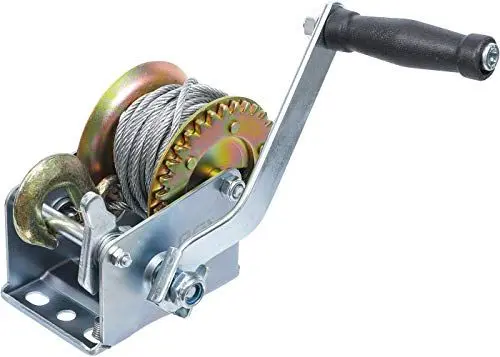 Produktbild: BGS 3485 | Drahtseilwinde | 270 kg | Hand-Seilwinde | Auto, Boot, Anhänger-Winde